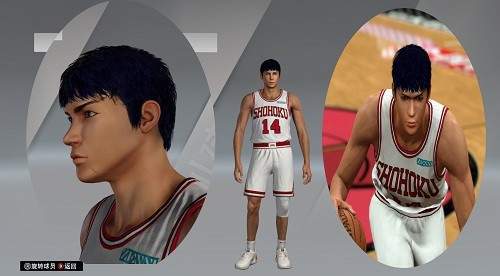 NBA 2K20三井寿身形面补MOD