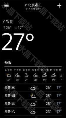 雅虎天气