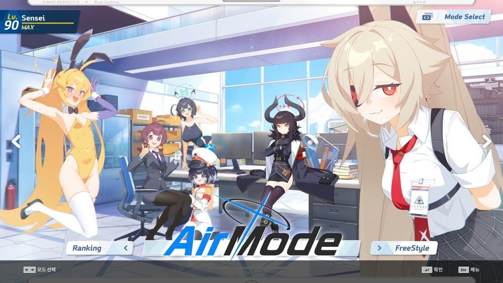 《DJMAX RESPECT V》推出《蔚蓝档案》合作 DLC
