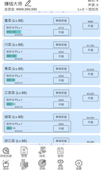 我赚钱超快模拟饭店