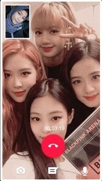 BlackPink假视频通话游戏截图4