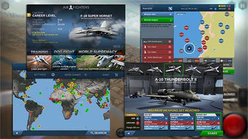 战斗机模拟器无限钻石版截图2