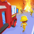 消防员奔跑拯救城市