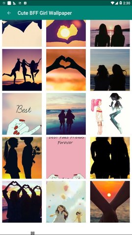 BFF Girl Wallpaper截图2