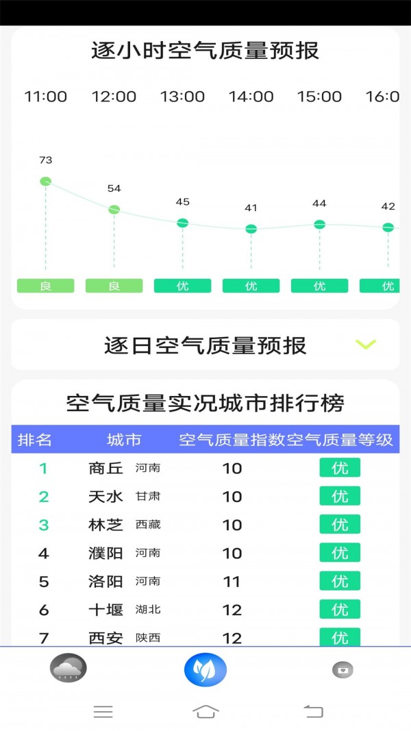 指尖实况天气截图3