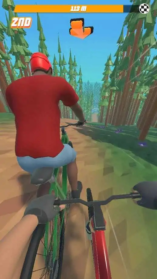 自行车山地赛3D截图1